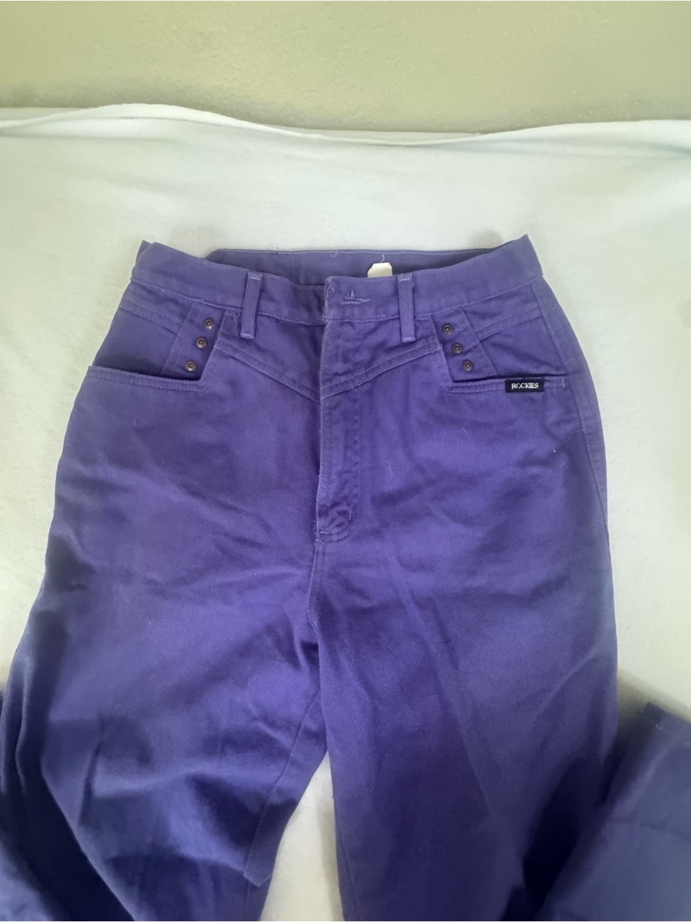 Vintage Rockies High Rise Jeans - Purple